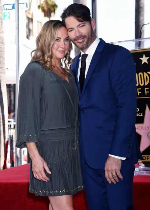 Harry Connick Jr. with his wife